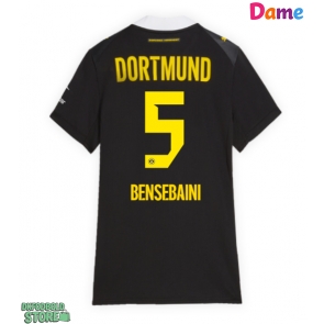 Borussia Dortmund Ramy Bensebaini #5 Replika Udebanetrøje Dame 2026-27 Kortærmet